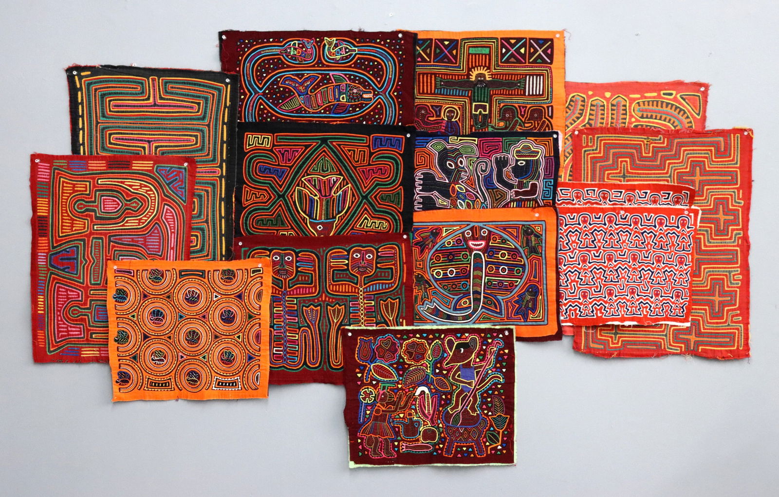 12 Mola Textile Panels (1 of 1)