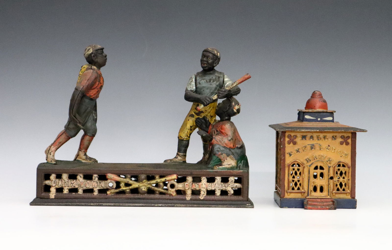 2 J. & E. Stevens Mechanical Banks (1 of 9)