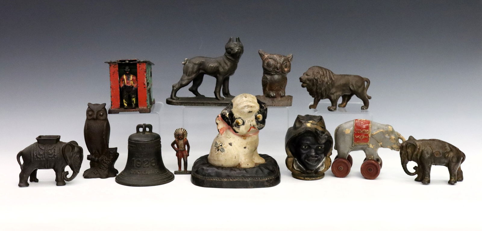 12 Cast Iron & Composition Toys (1 of 2)