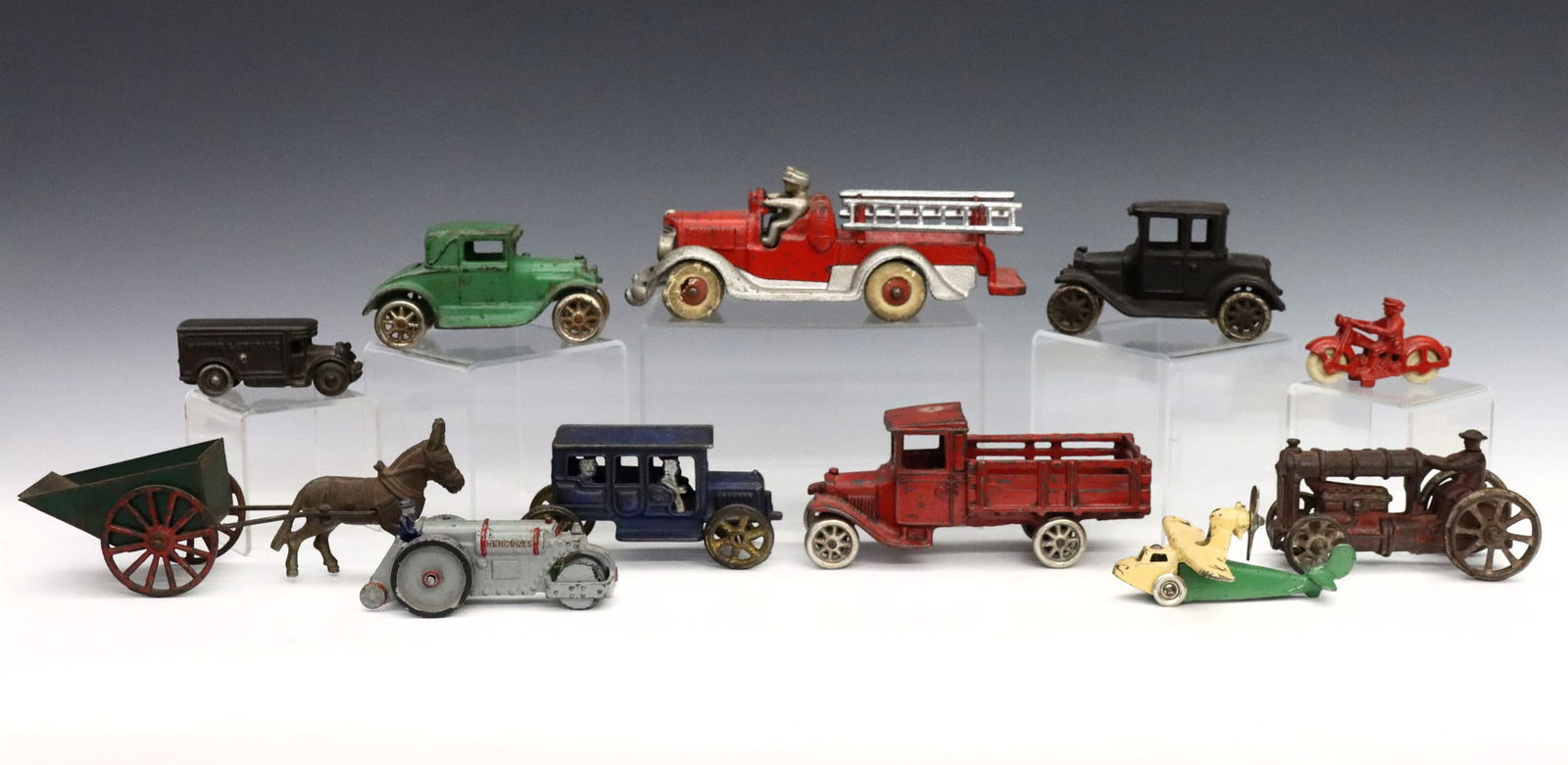 11 Cast Iron Transportation Toys (1 of 2)