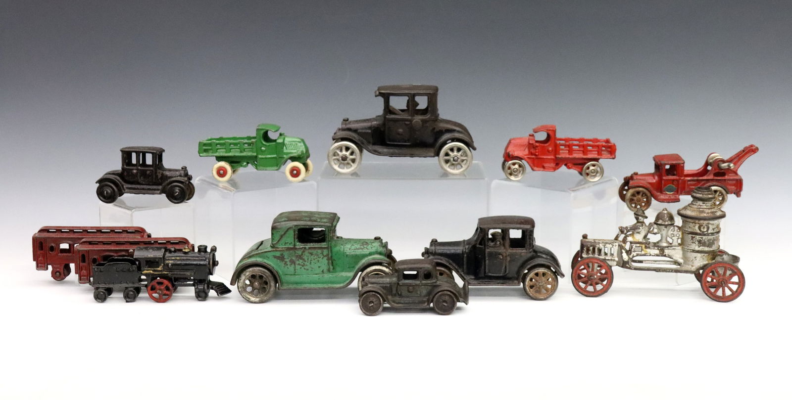 10 Cast Iron Transportation Toys (1 of 1)