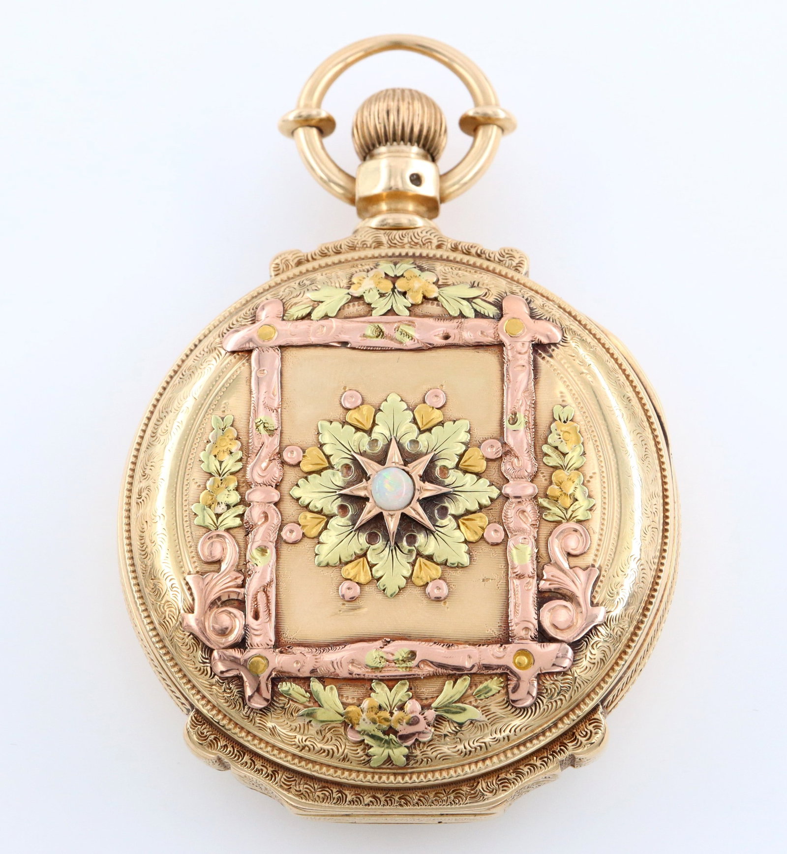 Hamilton 941 14k Multi Gold Pocket Watch (1 of 5)