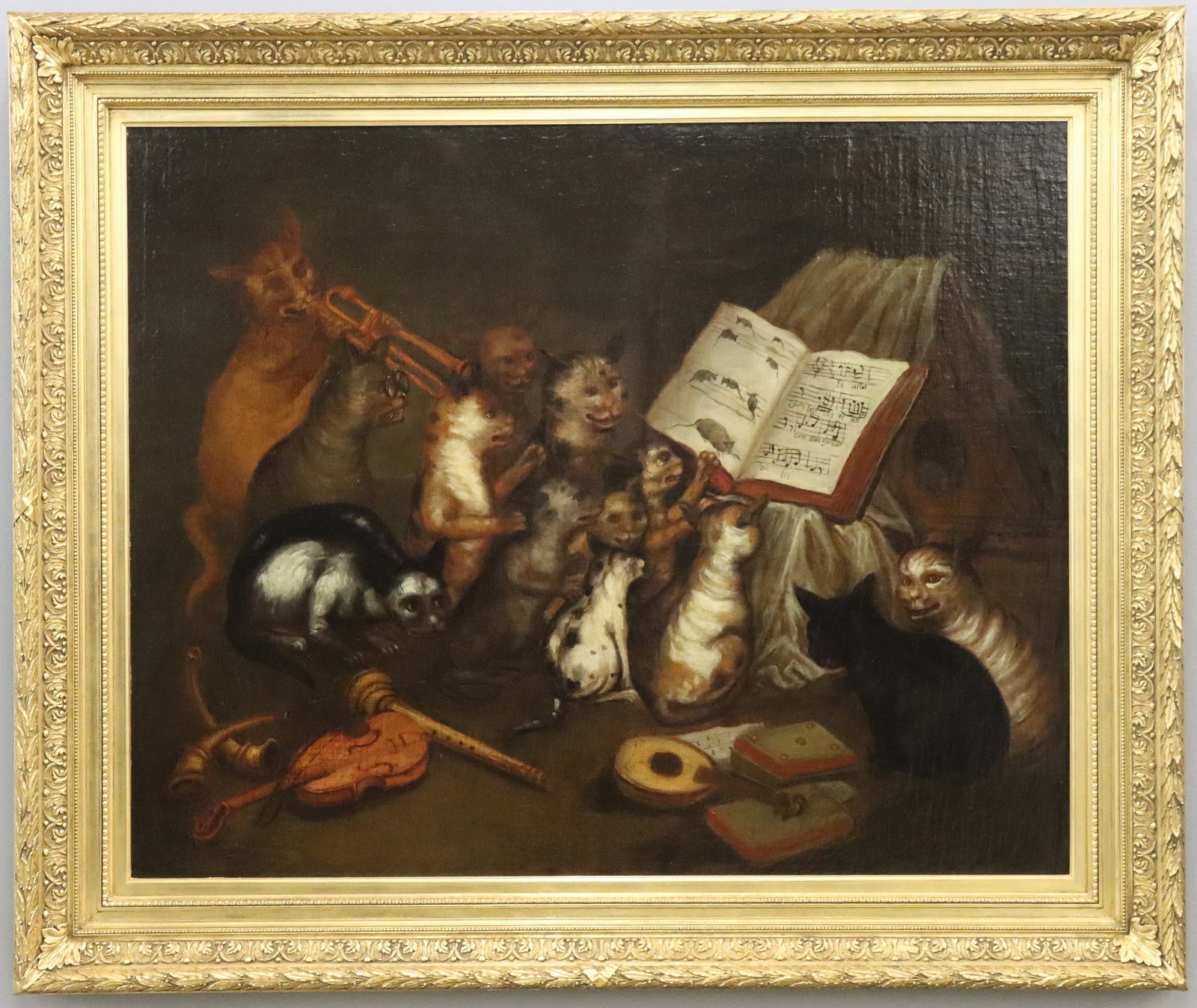 Flemish Genre Scene After F. Van Kessel (1 of 5)