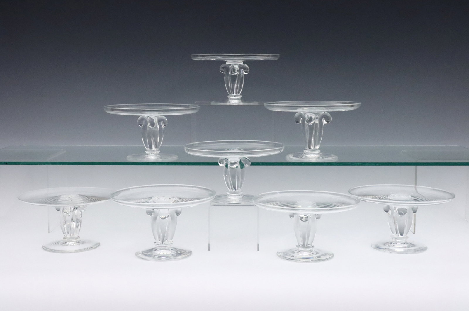 8 Steuben Crystal Compotes (1 of 3)