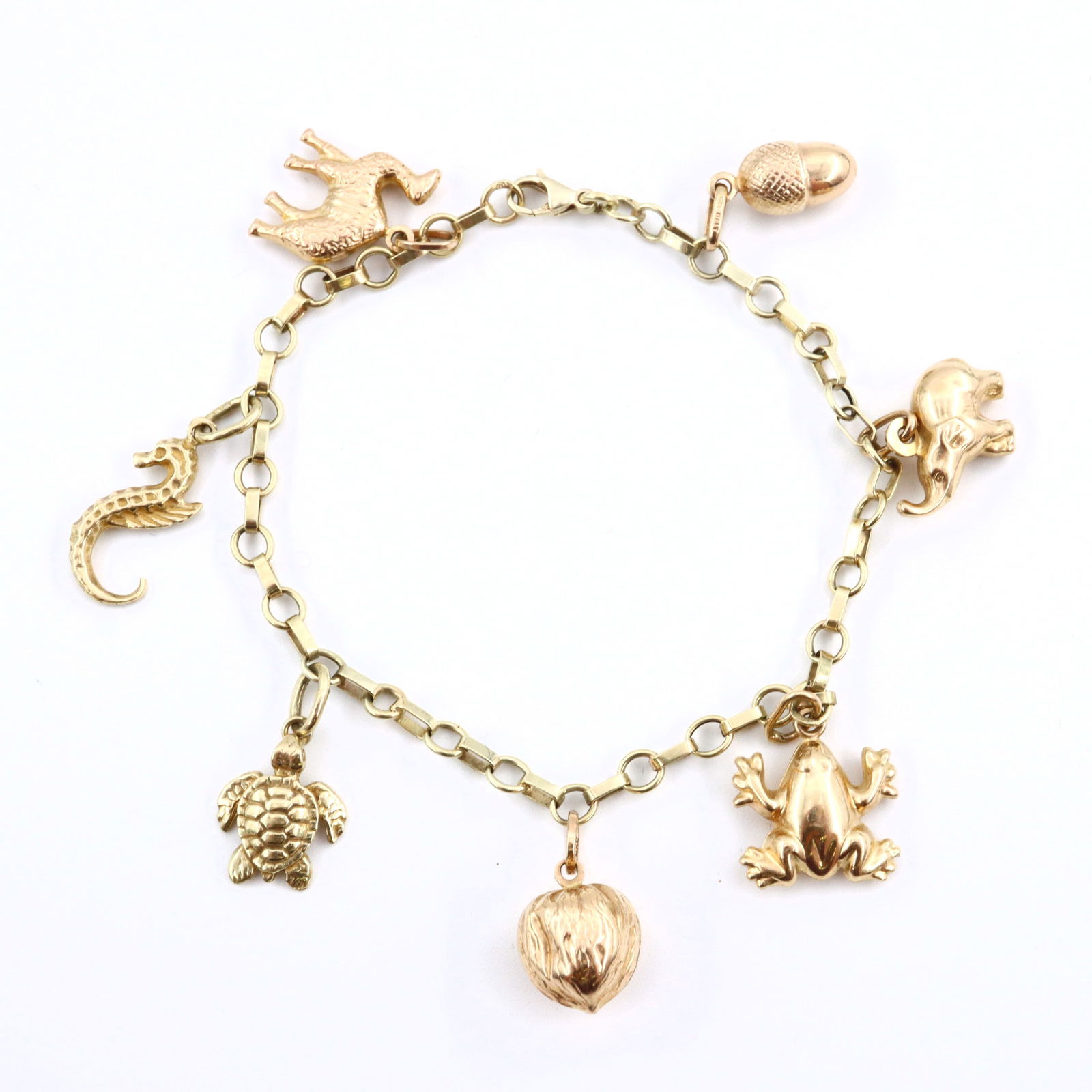 14k Gold Charm Bracelet (1 of 5)