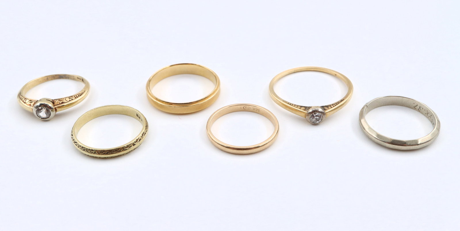 6 14k Gold Rings (1 of 2)