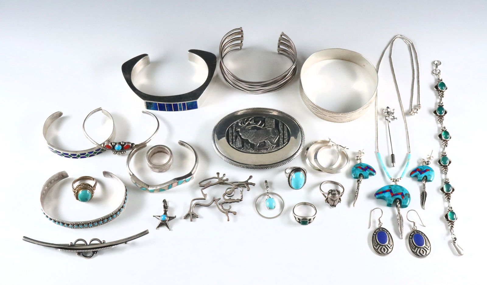 25 pc Silver Jewelry (1 of 1)