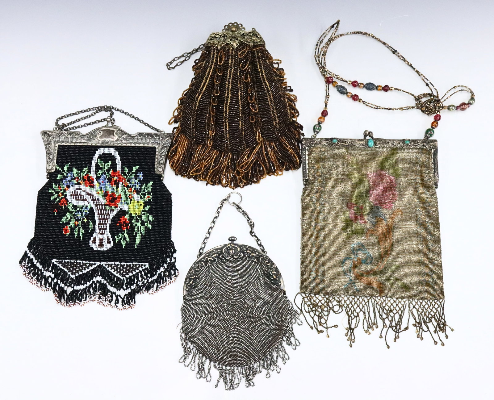 4 Vintage Beaded Purses (1 of 1)