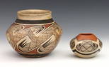 2 Nampeyo Hopi Earthenware Jars