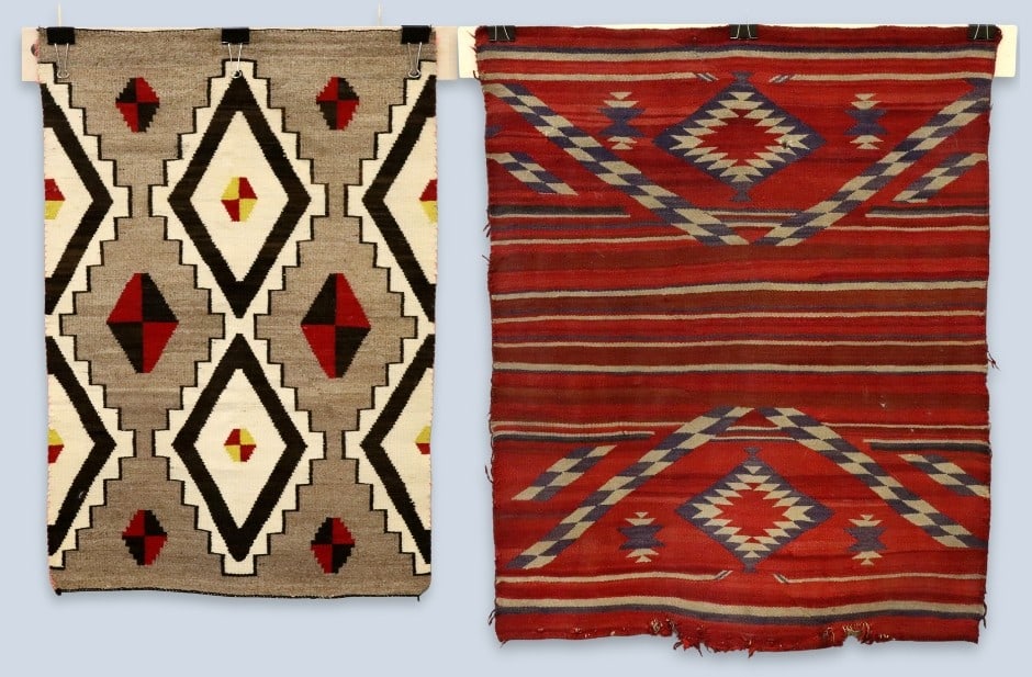 2 Navajo Regional Weavings (1 of 4)