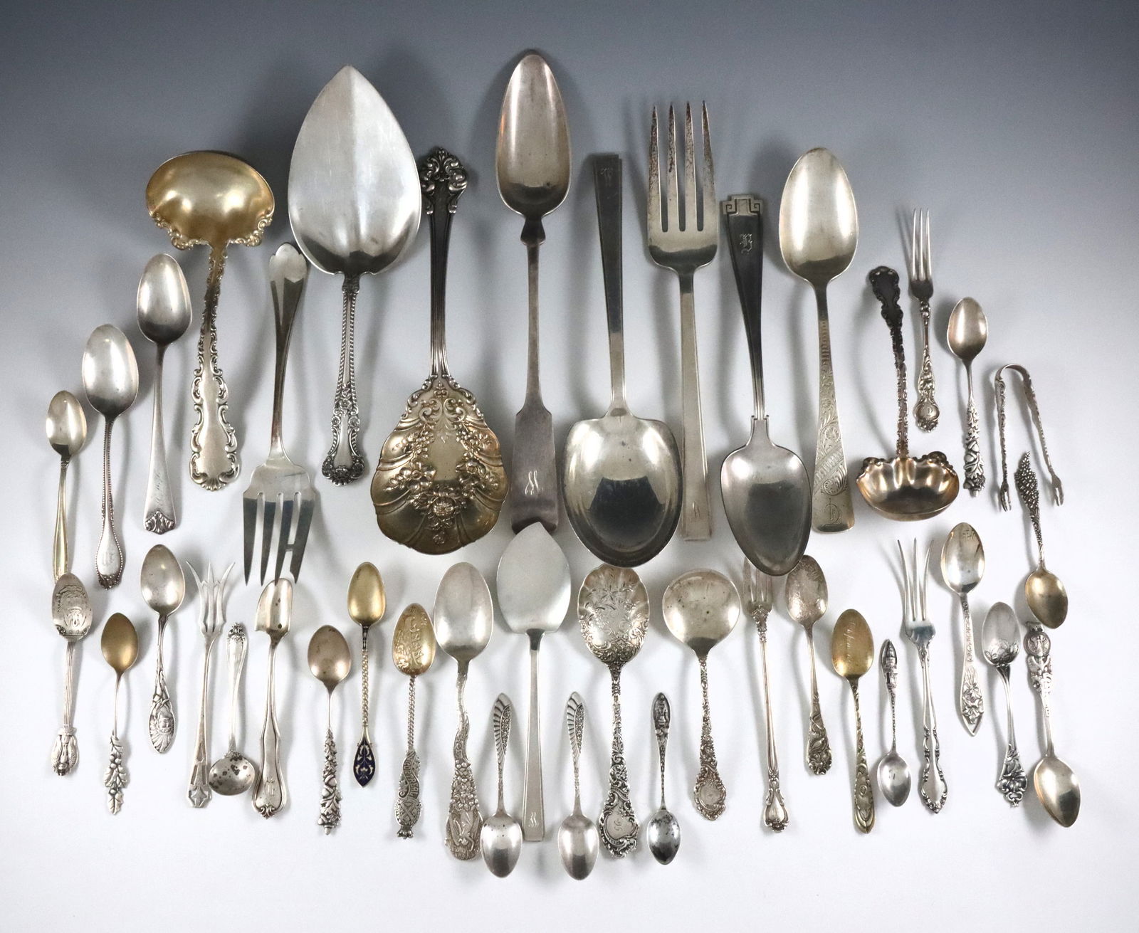 41 pc Sterling Flatware (1 of 1)