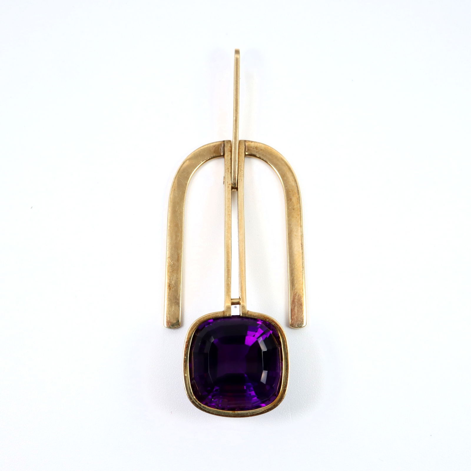 14k Gold & Amethyst Pendant (1 of 3)