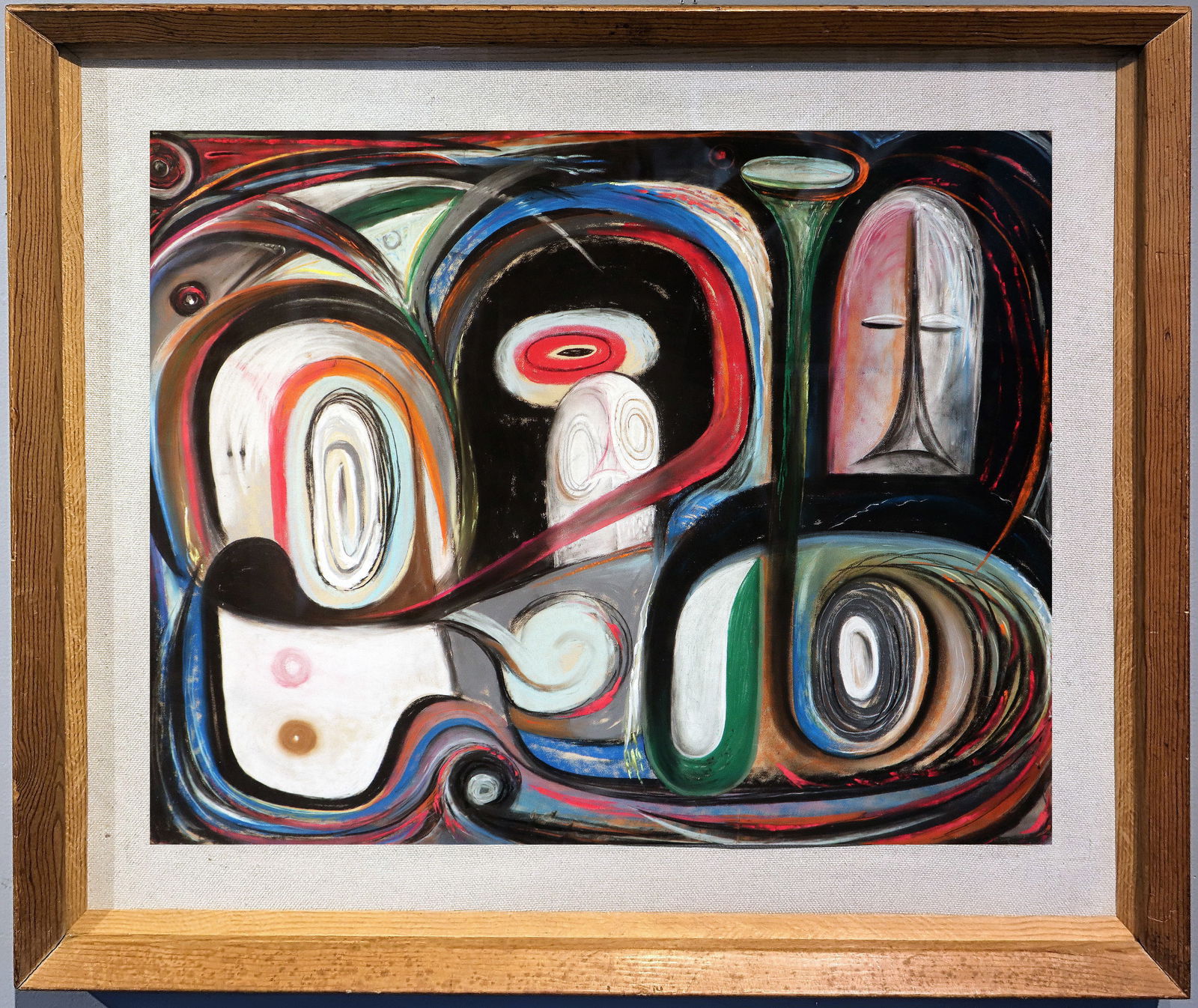 W.S. Gamble Pastel Abstract (1 of 5)