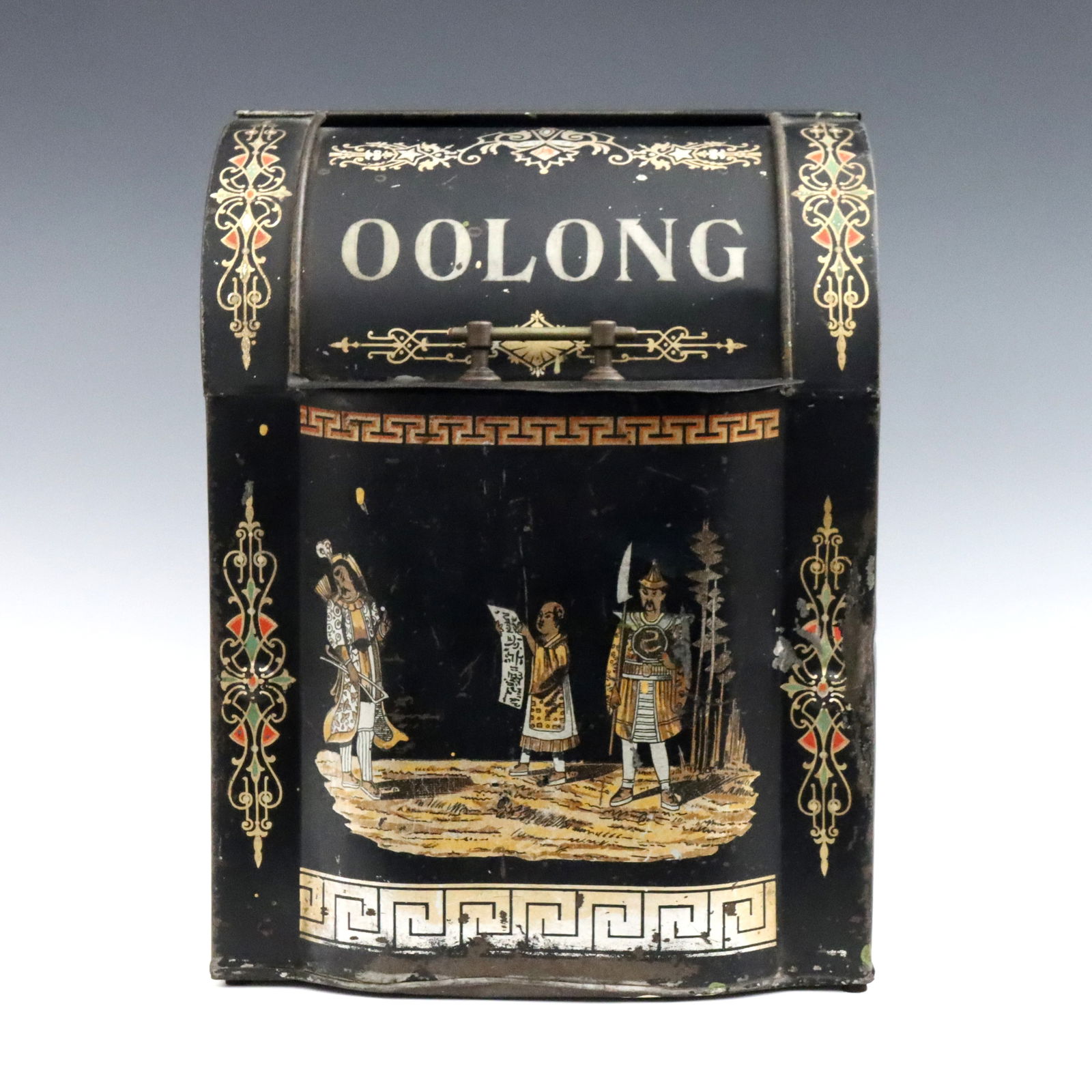 Counter Top Tole Tea Bin (1 of 3)