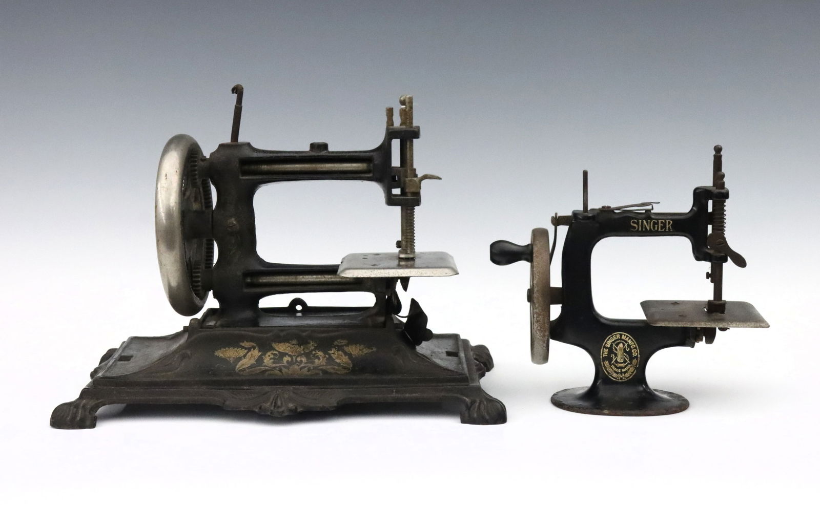 2 Miniature Sewing Machines (1 of 2)