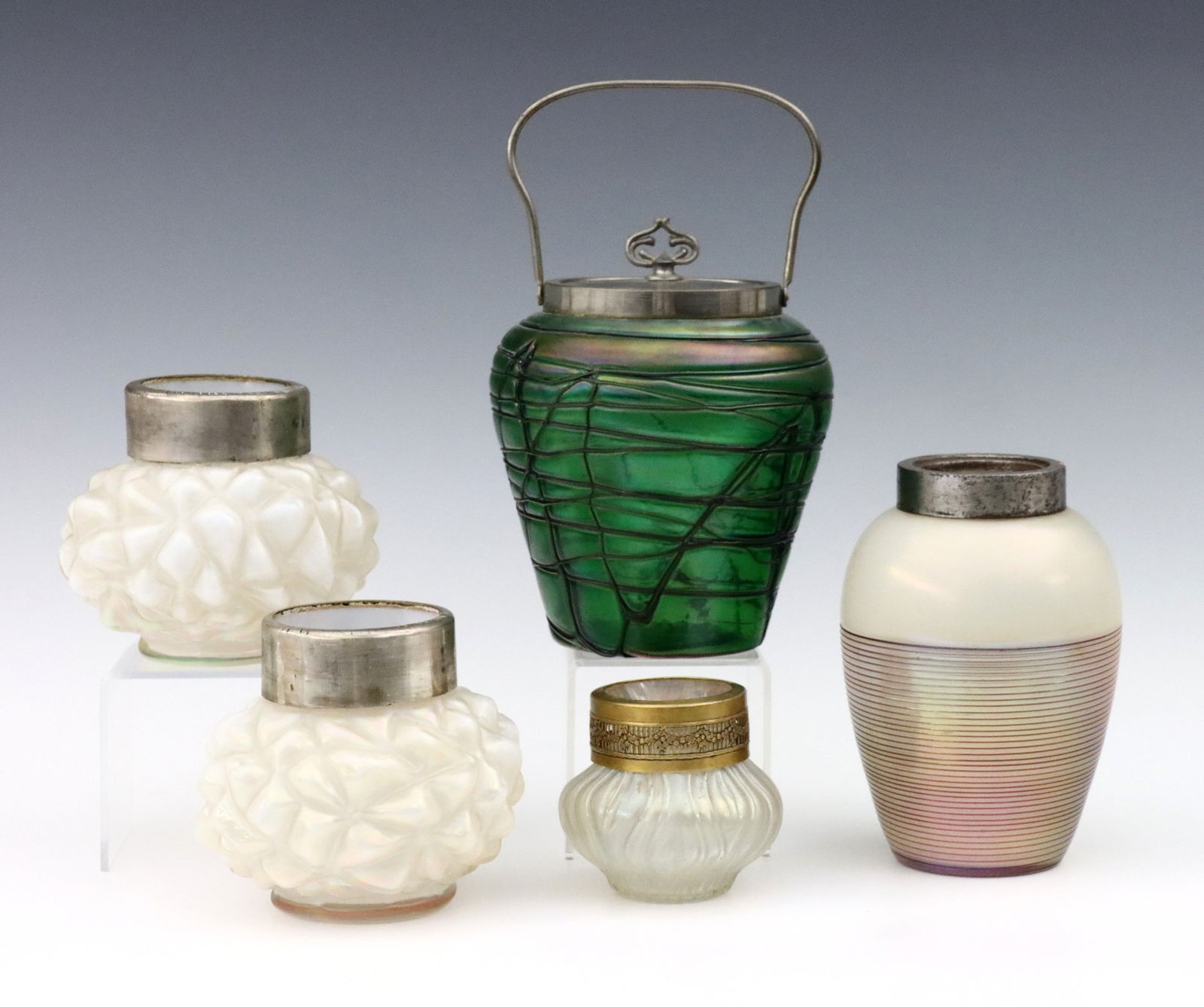 5 Art Glass Vessels (1 of 1)