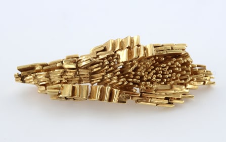 Glen Michaels 18k Gold Brooch
