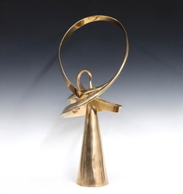 B. Keating Bronze Kinetic Sculpture