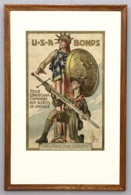 Leyendecker WWI Third Liberty Loan Campaign Poster