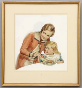 Kellogg's Cereal Advertising Illustration