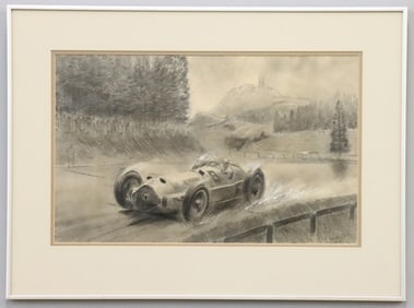 Peter Helck Grand Prix Illustration