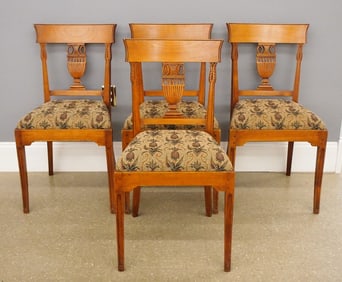 4 18th Century French Dining Chairs