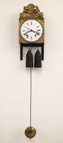 French Morbier Wall Clock
