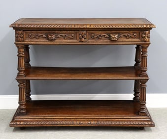 French Oak Dessert Server