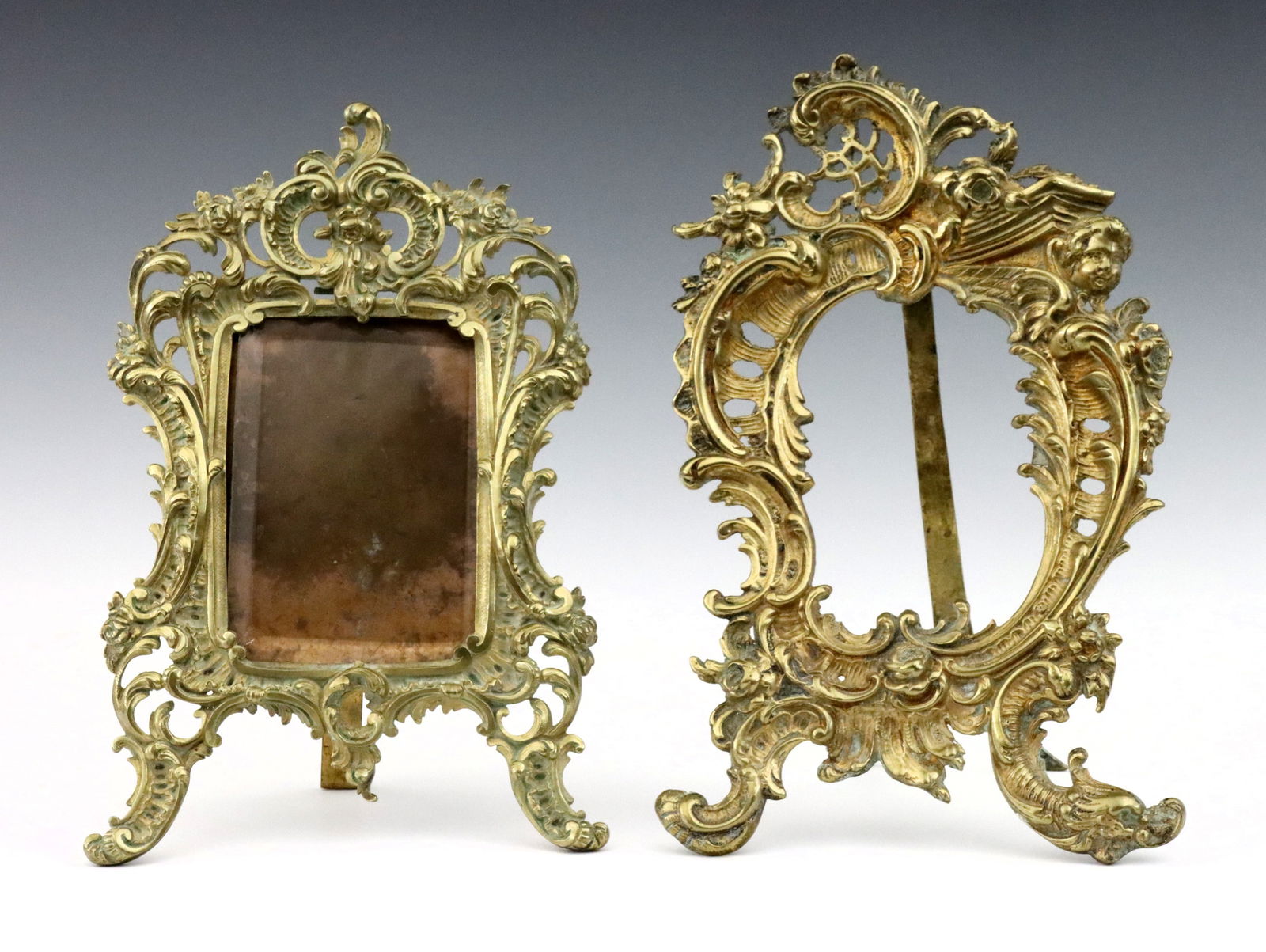 2 Brass Dresser Frames (1 of 2)