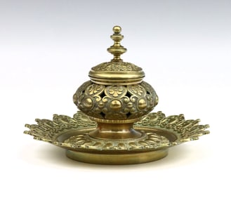 Bronze Inkwell