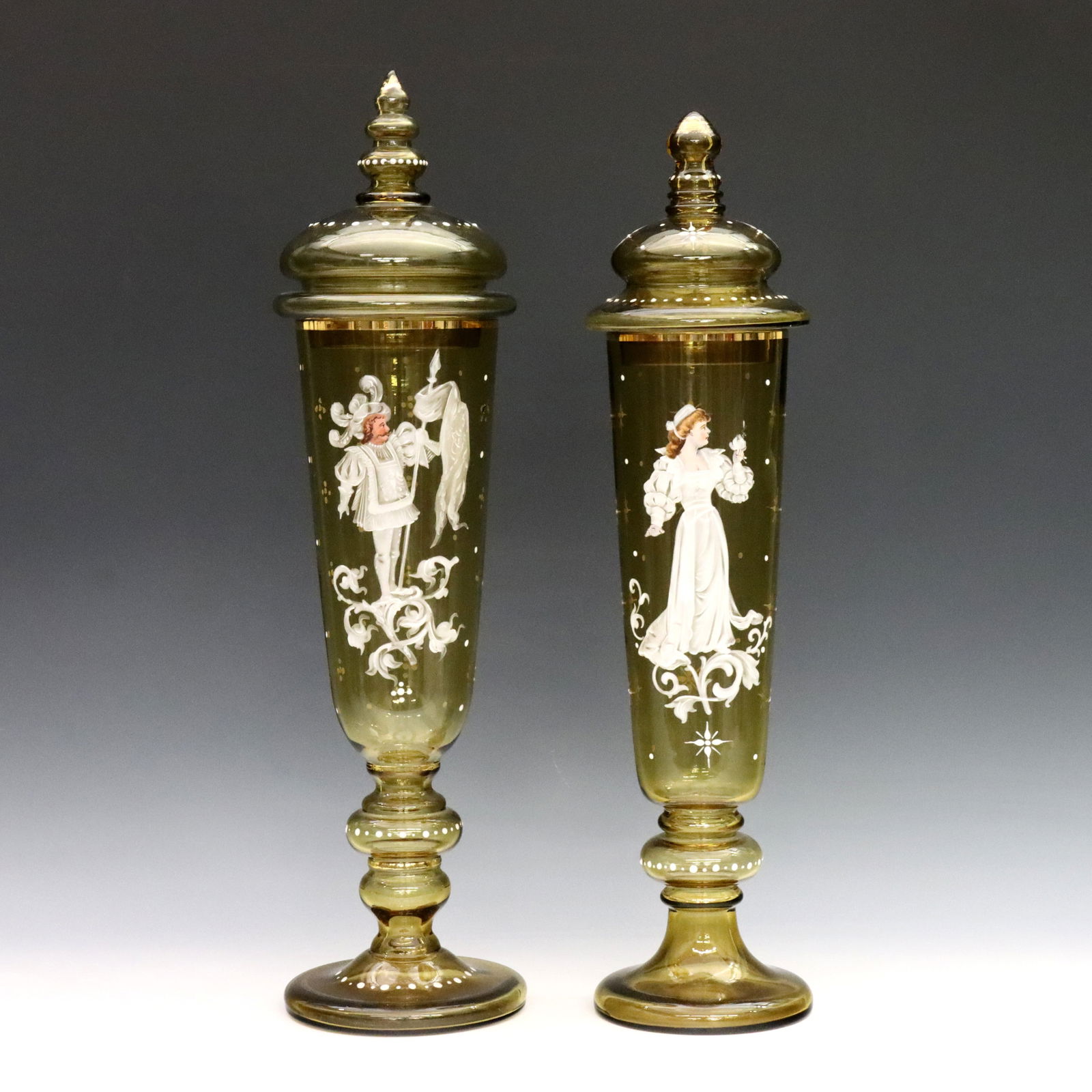 2 Mary Gregory Pokals (1 of 2)