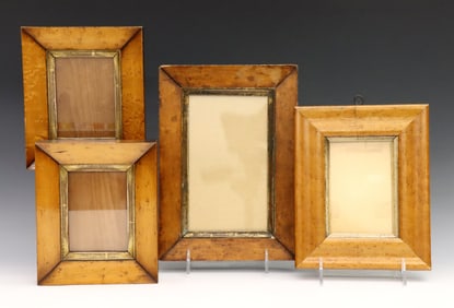 4 Birdseye Maple Frames