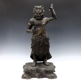 Japanese Carved Figure