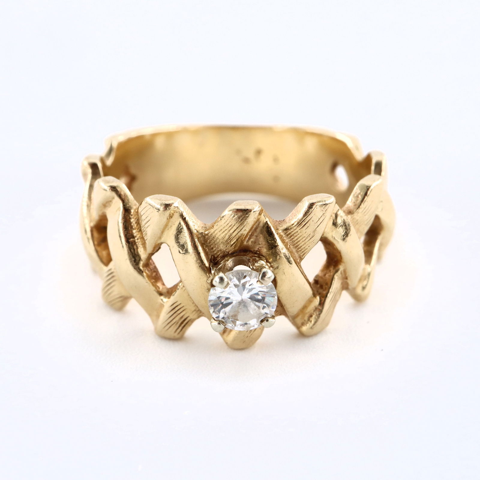 14k Gold & Diamond Ring (1 of 2)