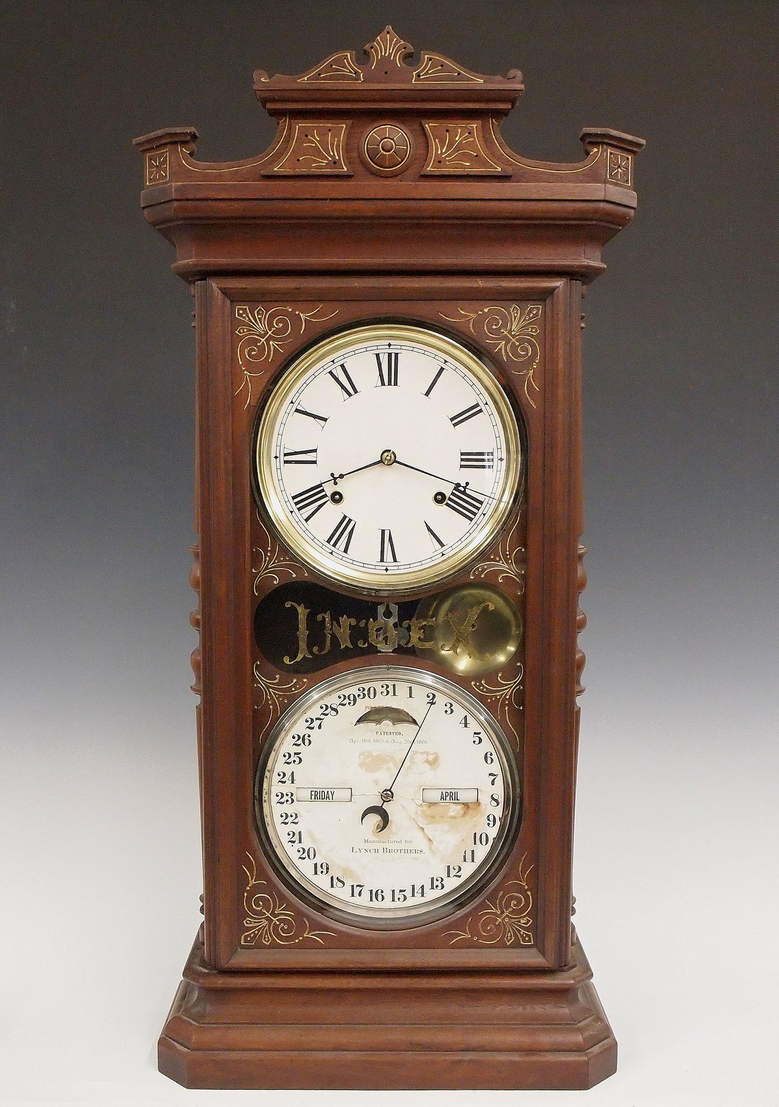 Ithaca Index Model Shelf Clock (1 of 7)