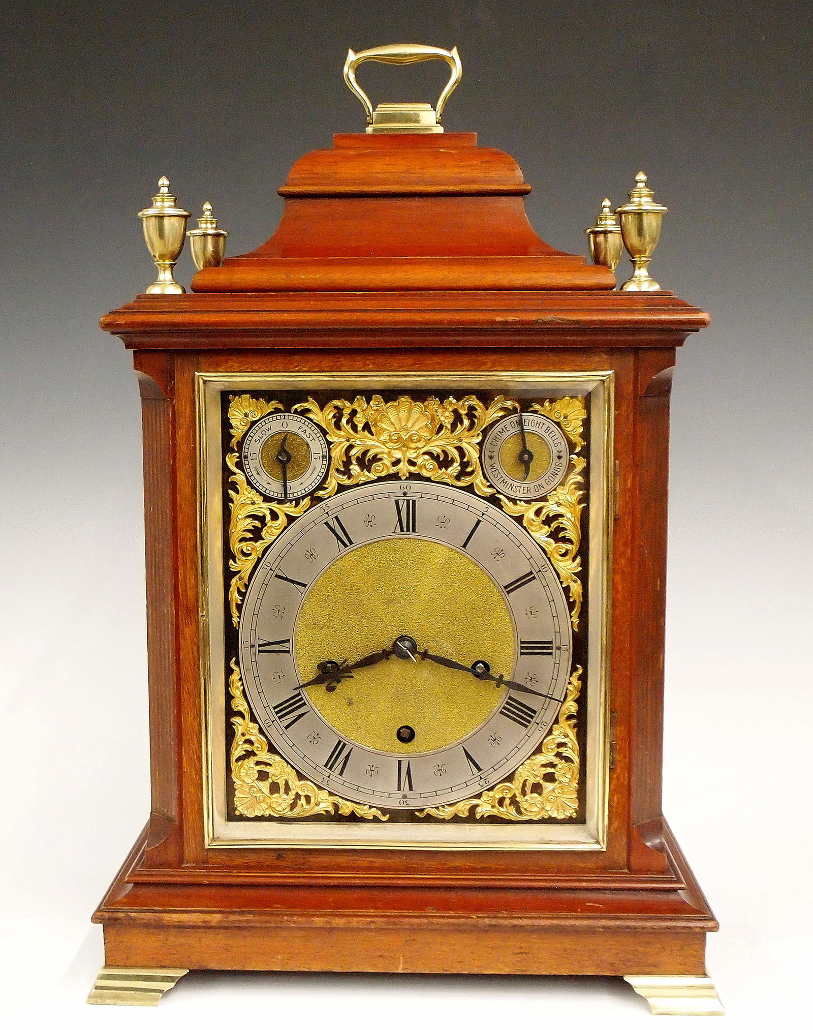 LFS 8 Bell Bracket Clock (1 of 5)