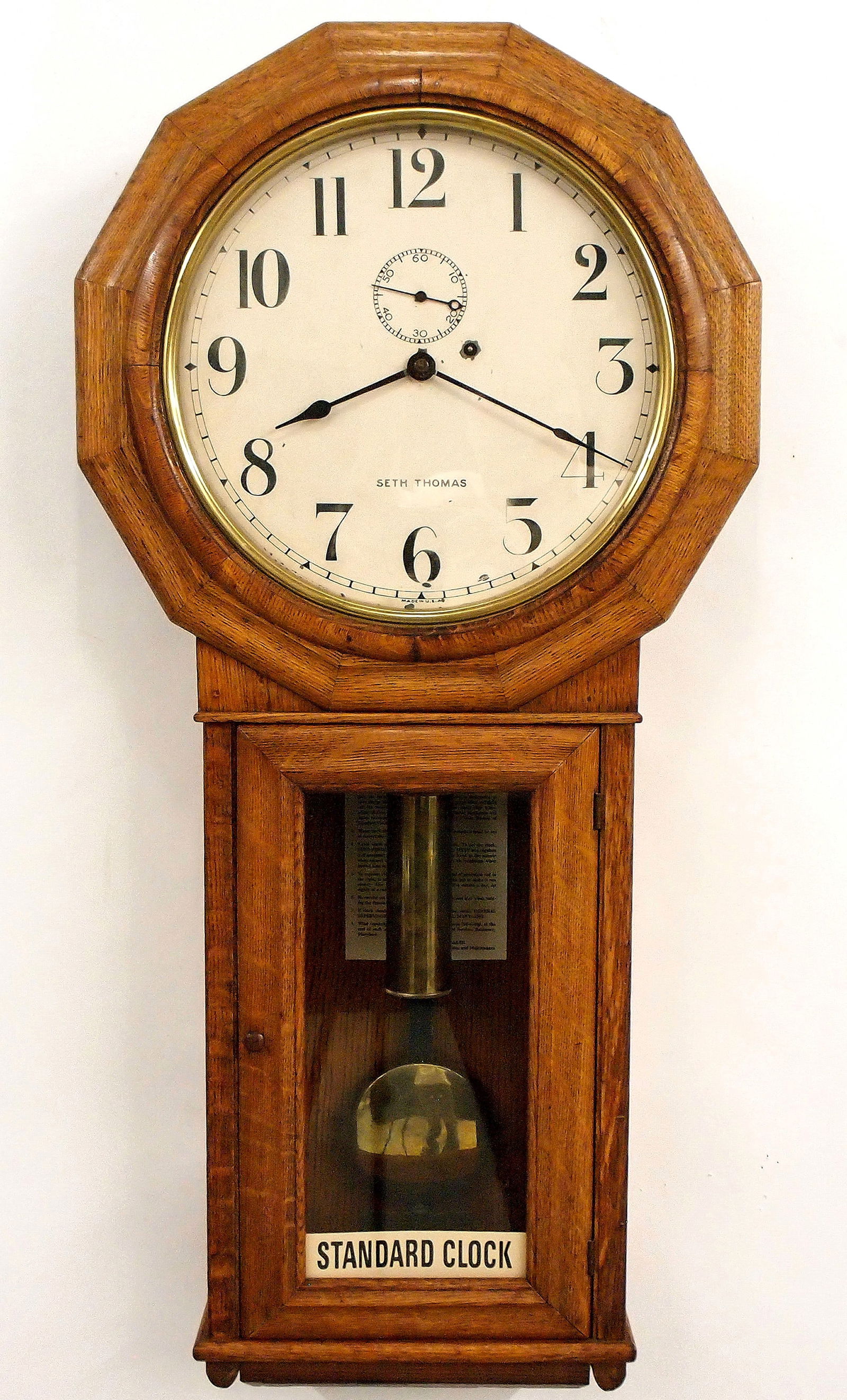 Seth Thomas No. 3 Regulator (1 of 6)