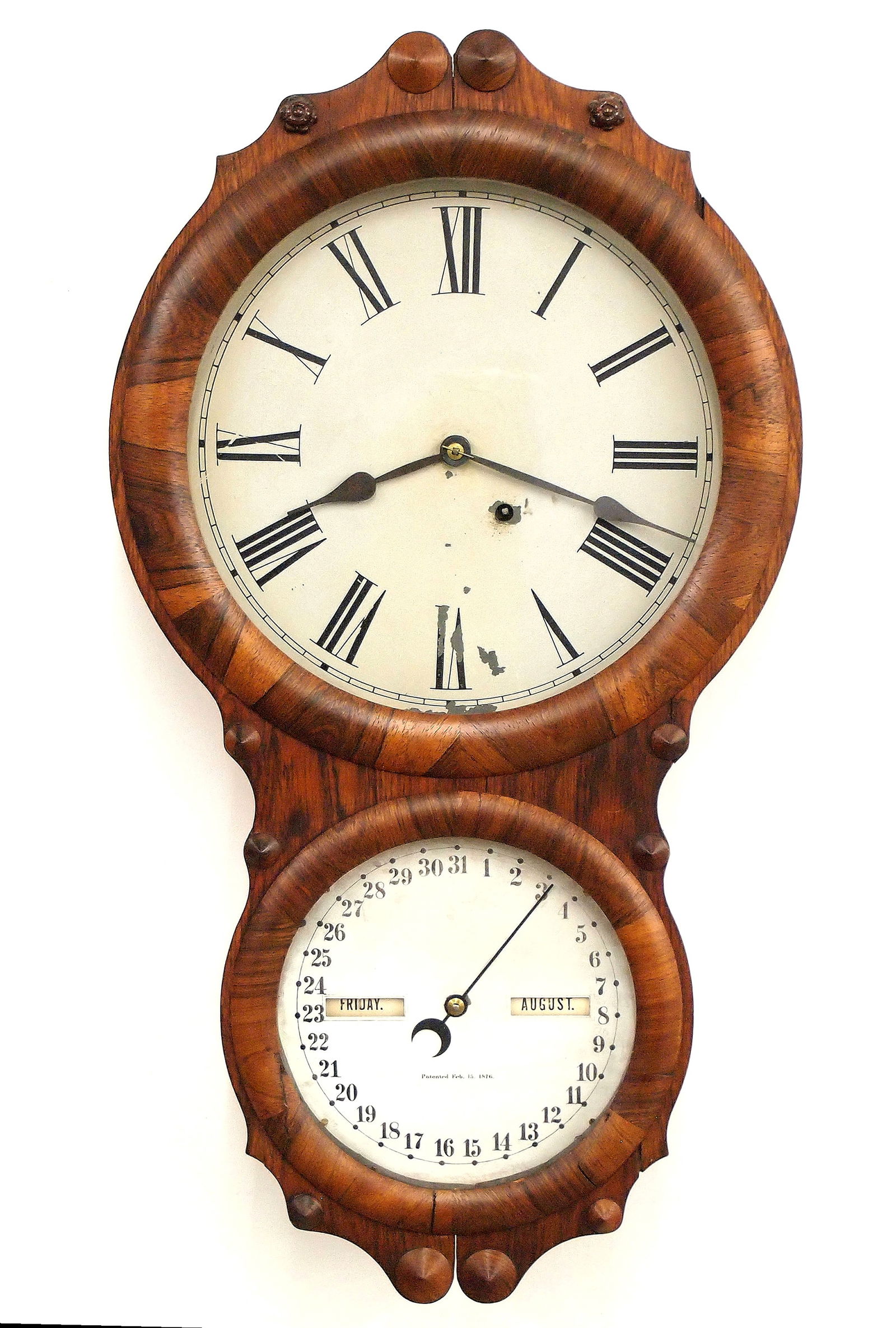 Seth Thomas Calendar No. 4 Wall Clock (1 of 6)