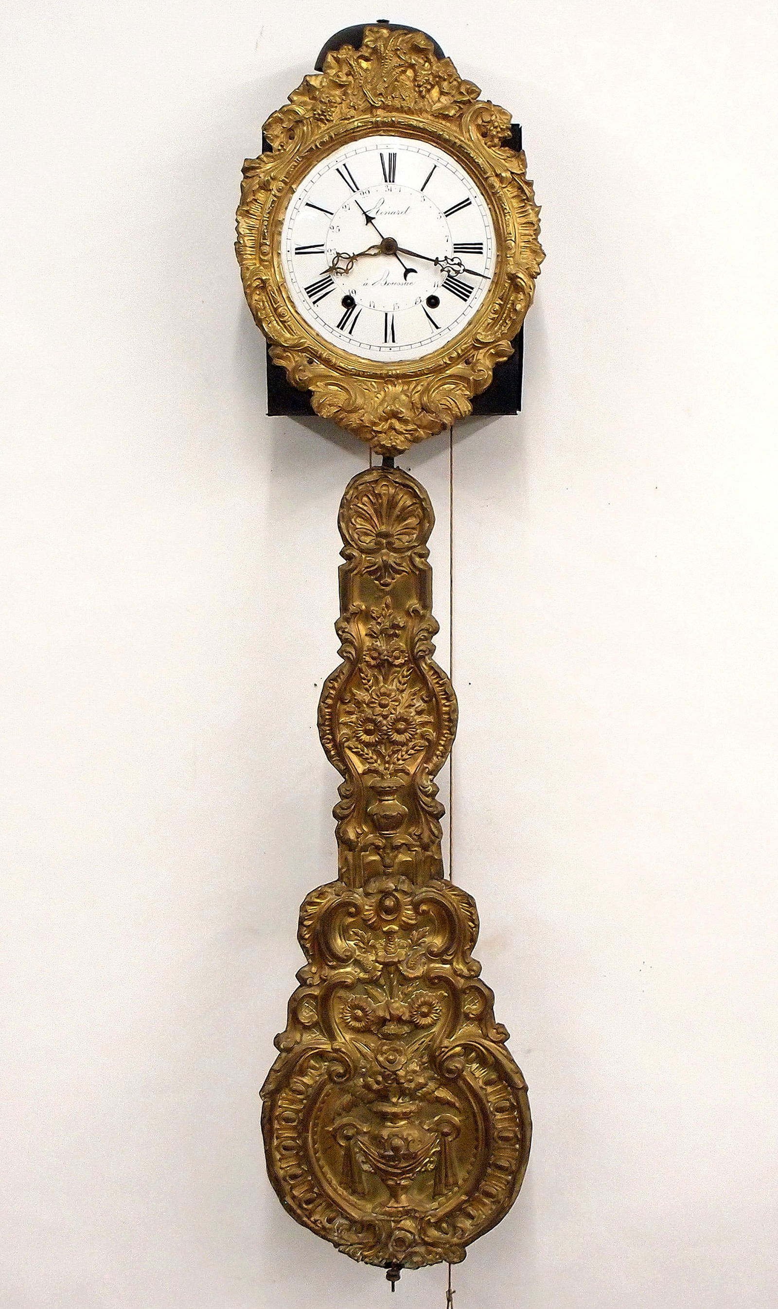 French Morbier Wall Clock (1 of 5)