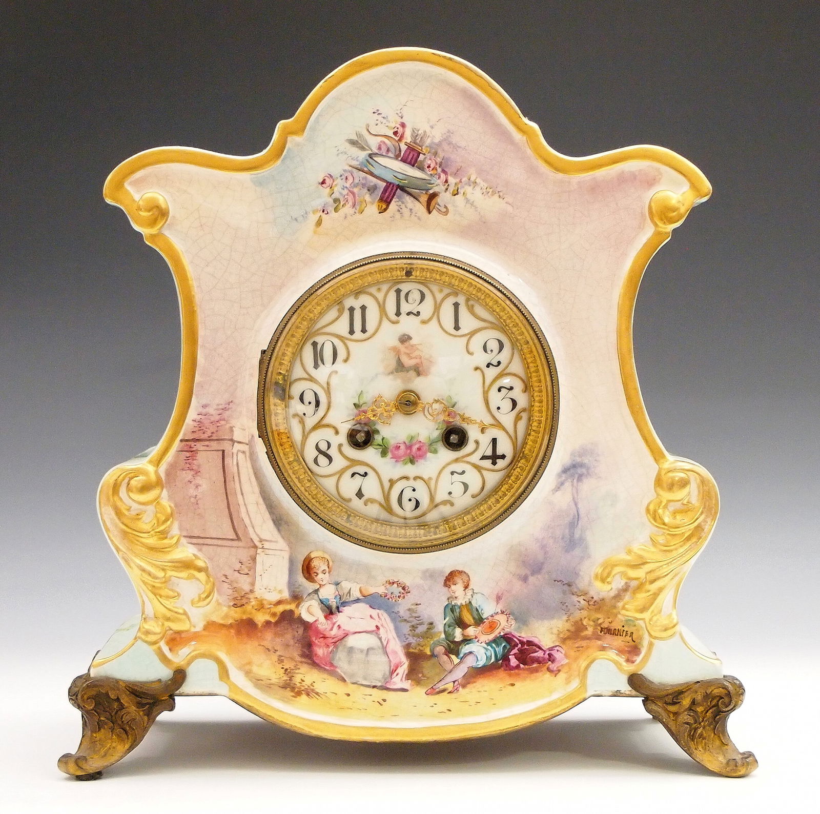 Japy Freres Mantel Clock (1 of 6)