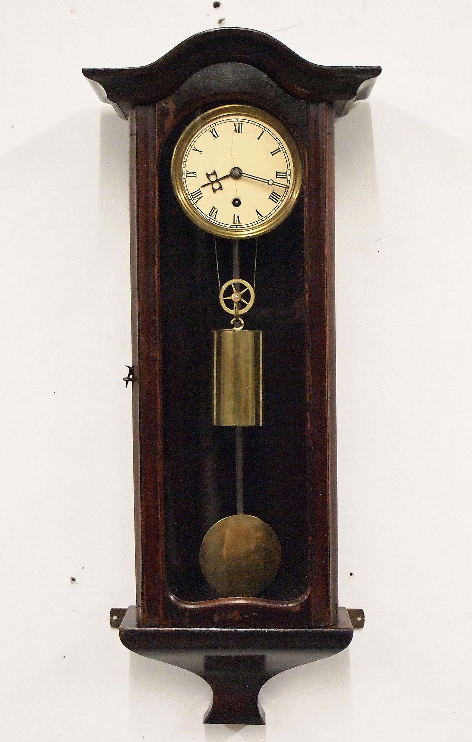 Miniature 1 Weight Vienna Regulator Wall Clock (1 of 3)