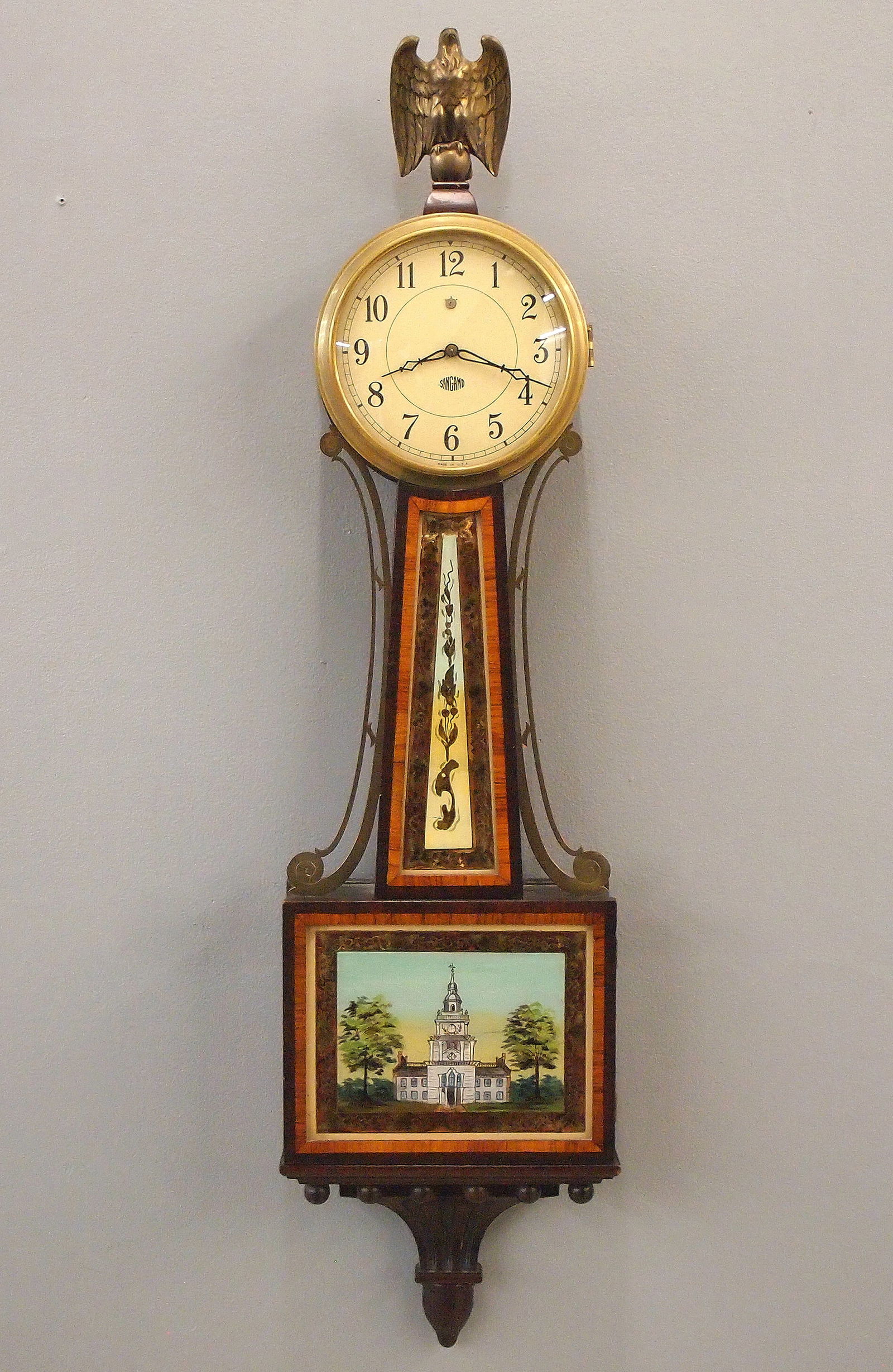 Hamilton Sangamo Electric Banjo Clock (1 of 3)