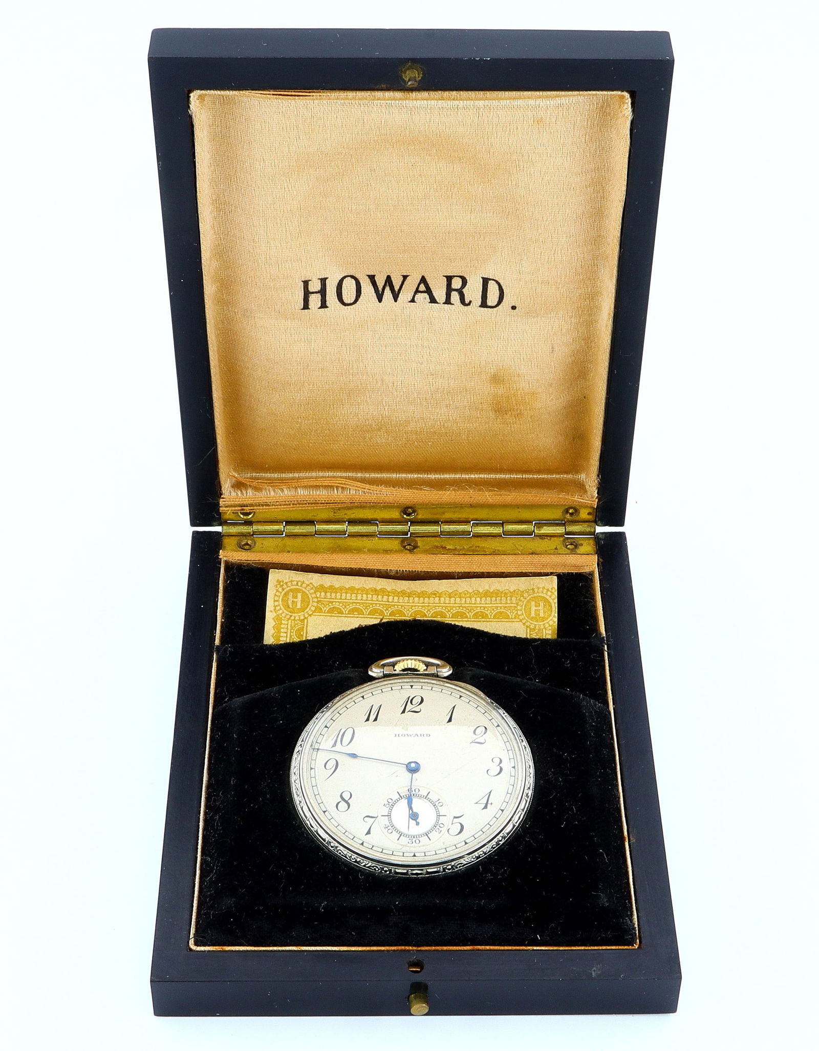 E Howard Pocket Watch With Box (1 of 6)