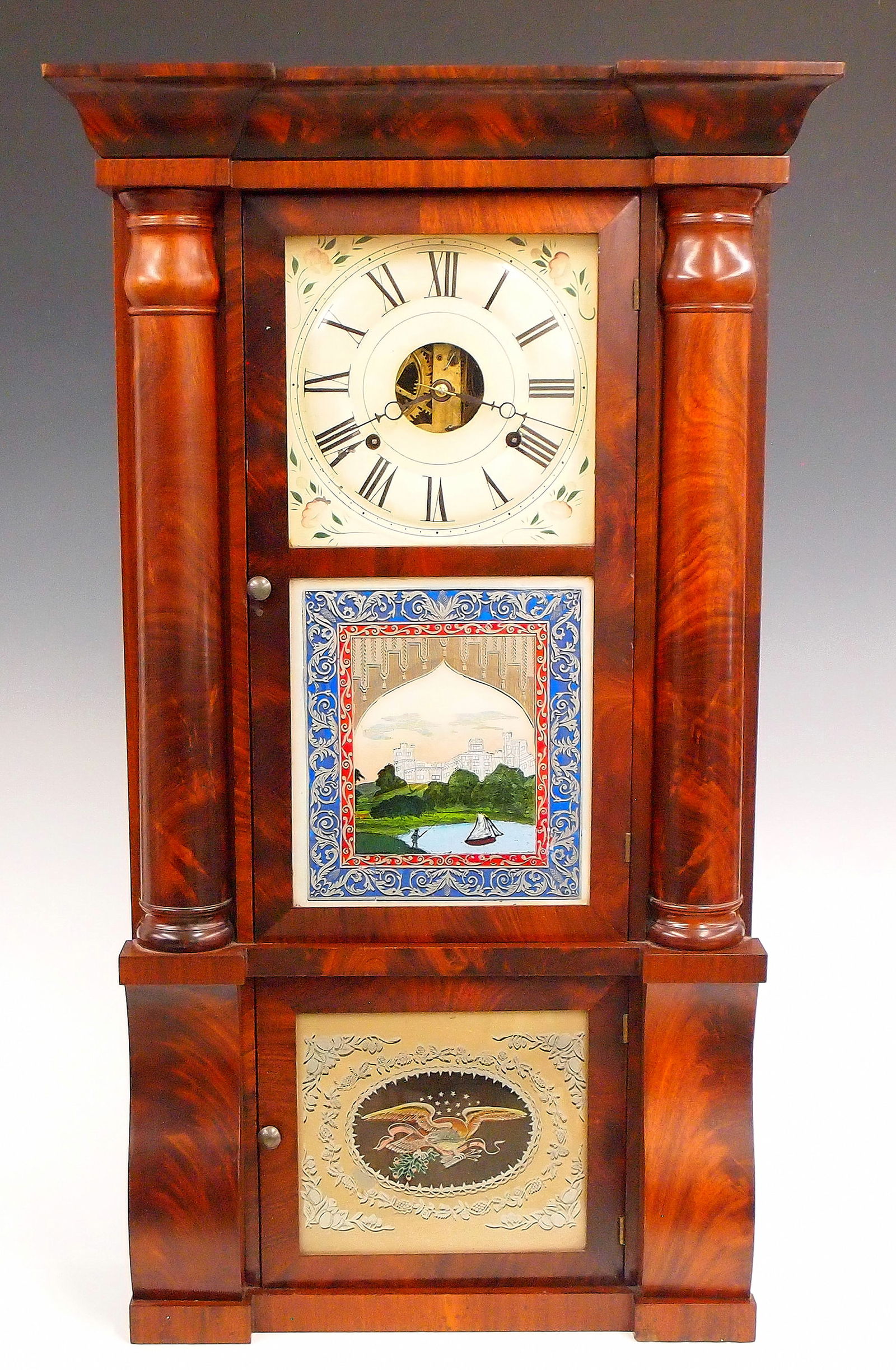 Seth Thomas Double Decker Shelf Clock (1 of 7)