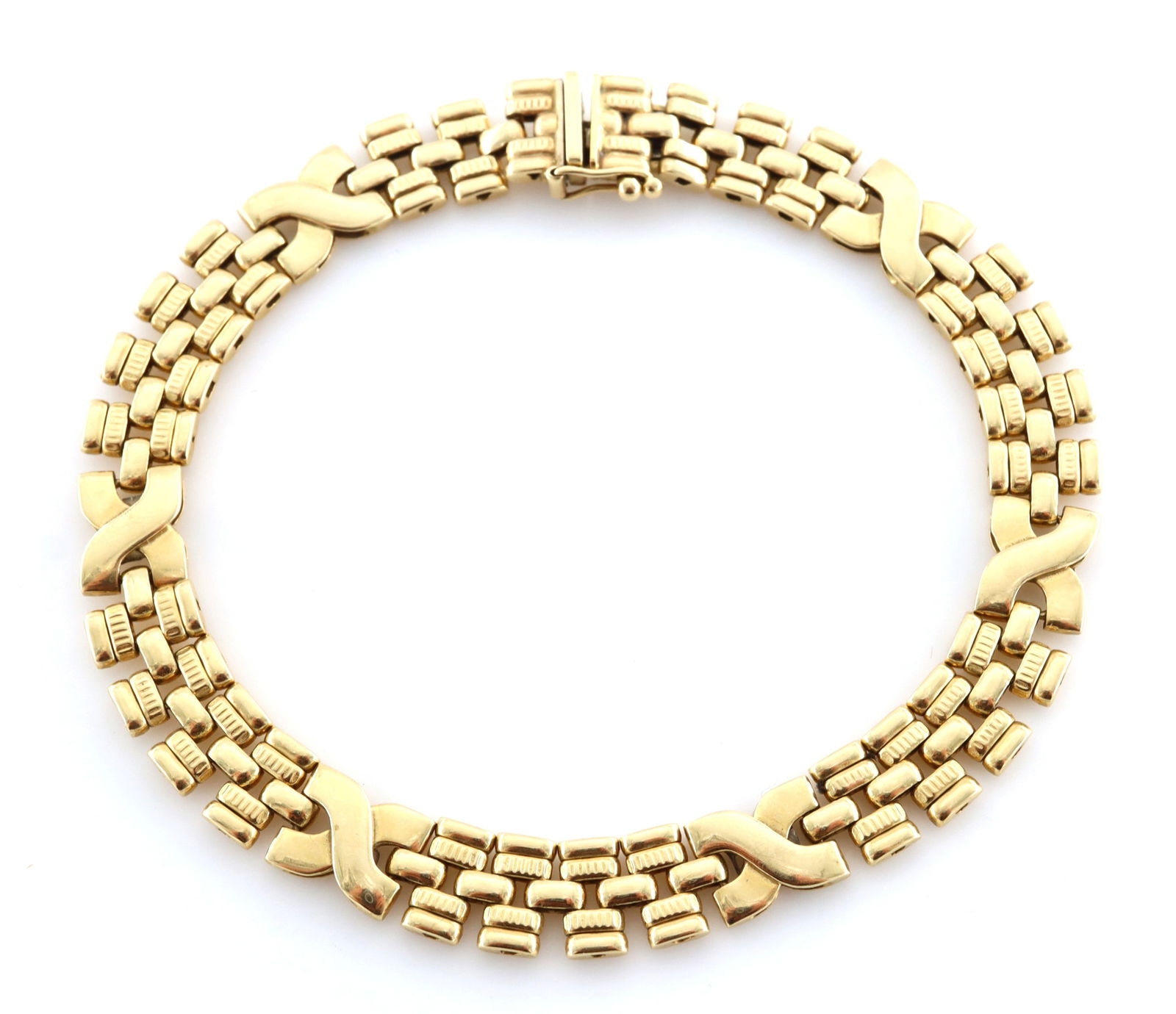 Italian 14k Gold Bracelet (1 of 3)