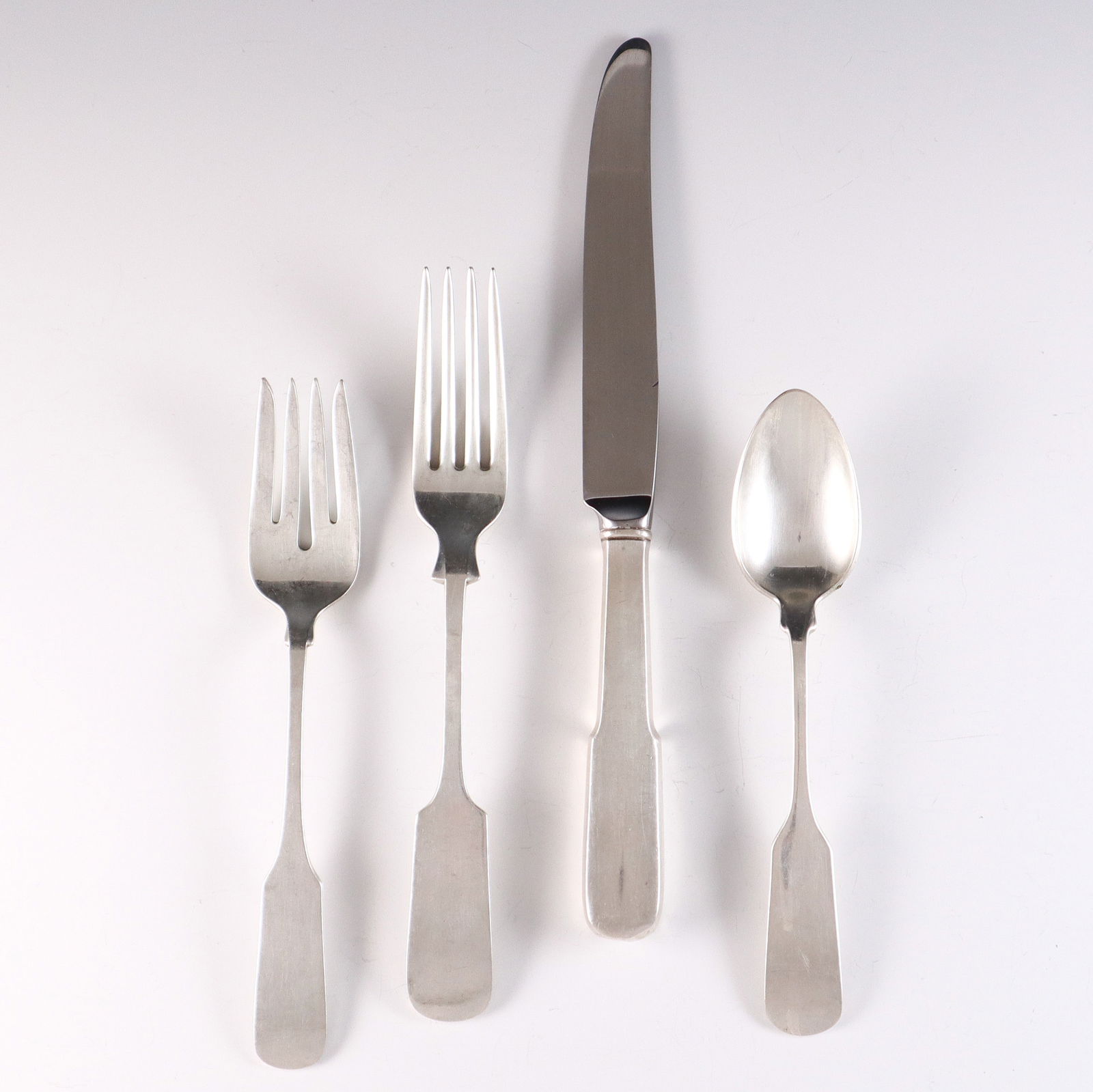 30 pc Gorham Old English Tipt Sterling Flatware (1 of 2)