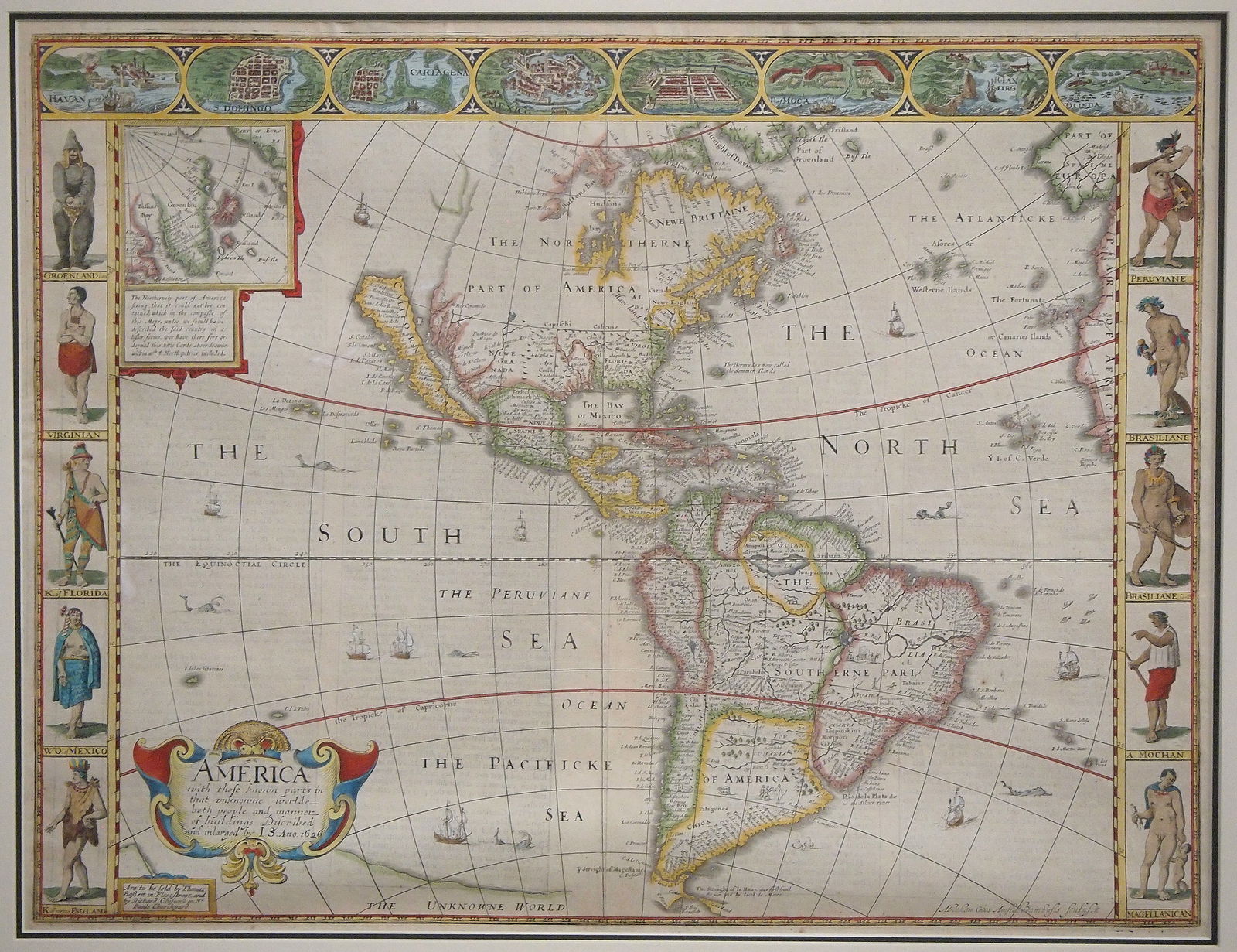 1676 Map By John Speed (1 of 5)