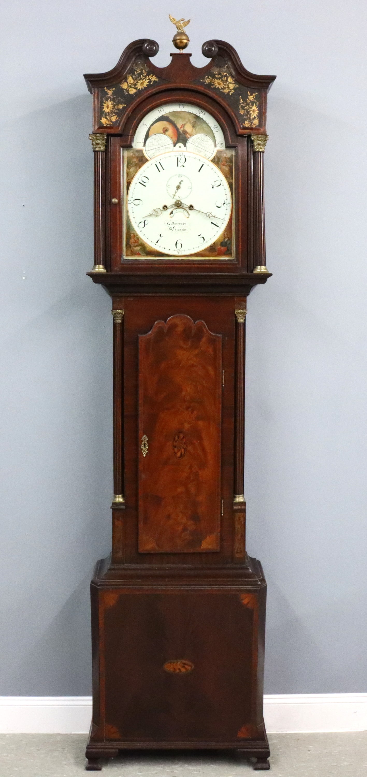 English Grandfather Clock (1 of 4)
