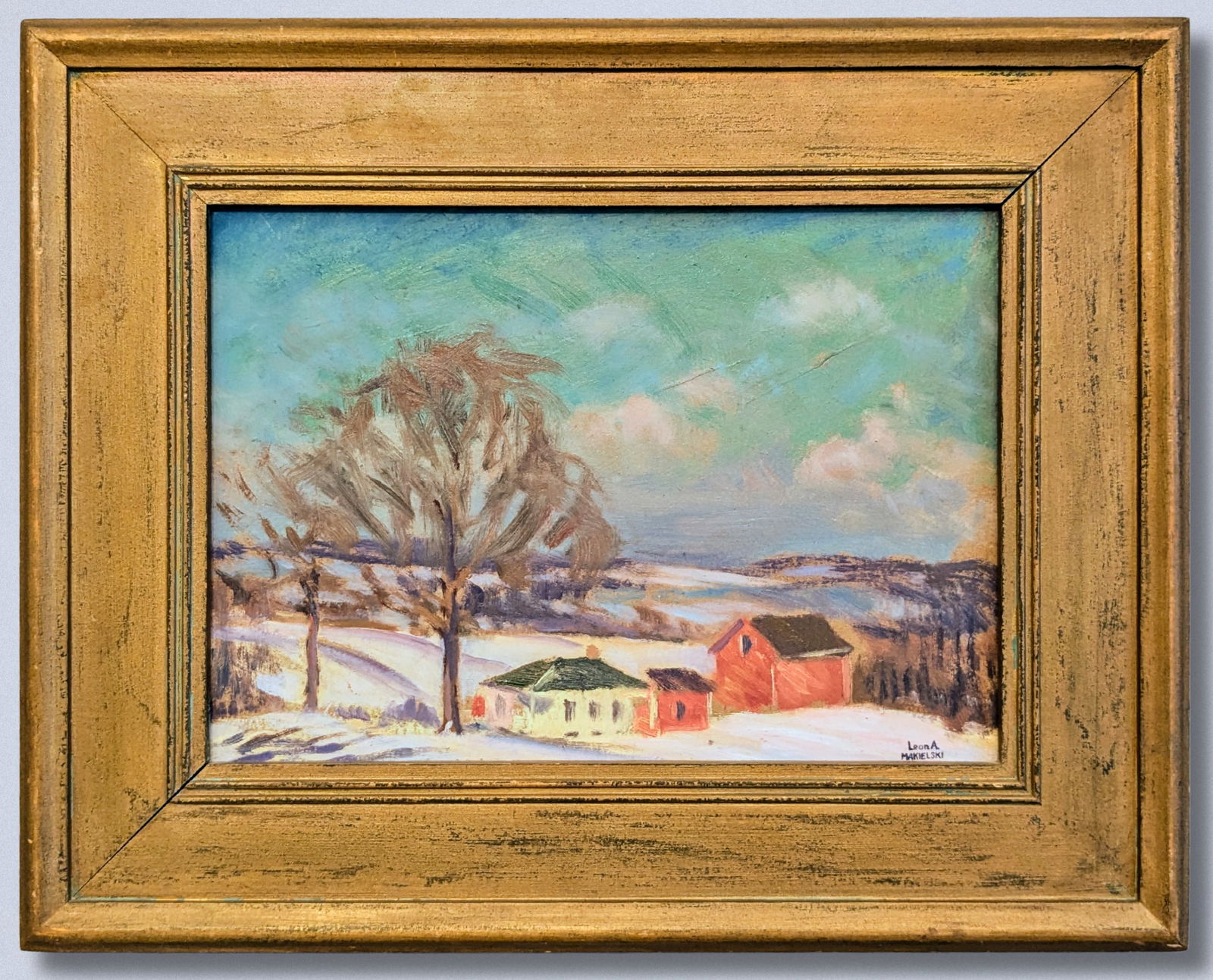 Leon Makielski Winter Farm Landscape (1 of 3)