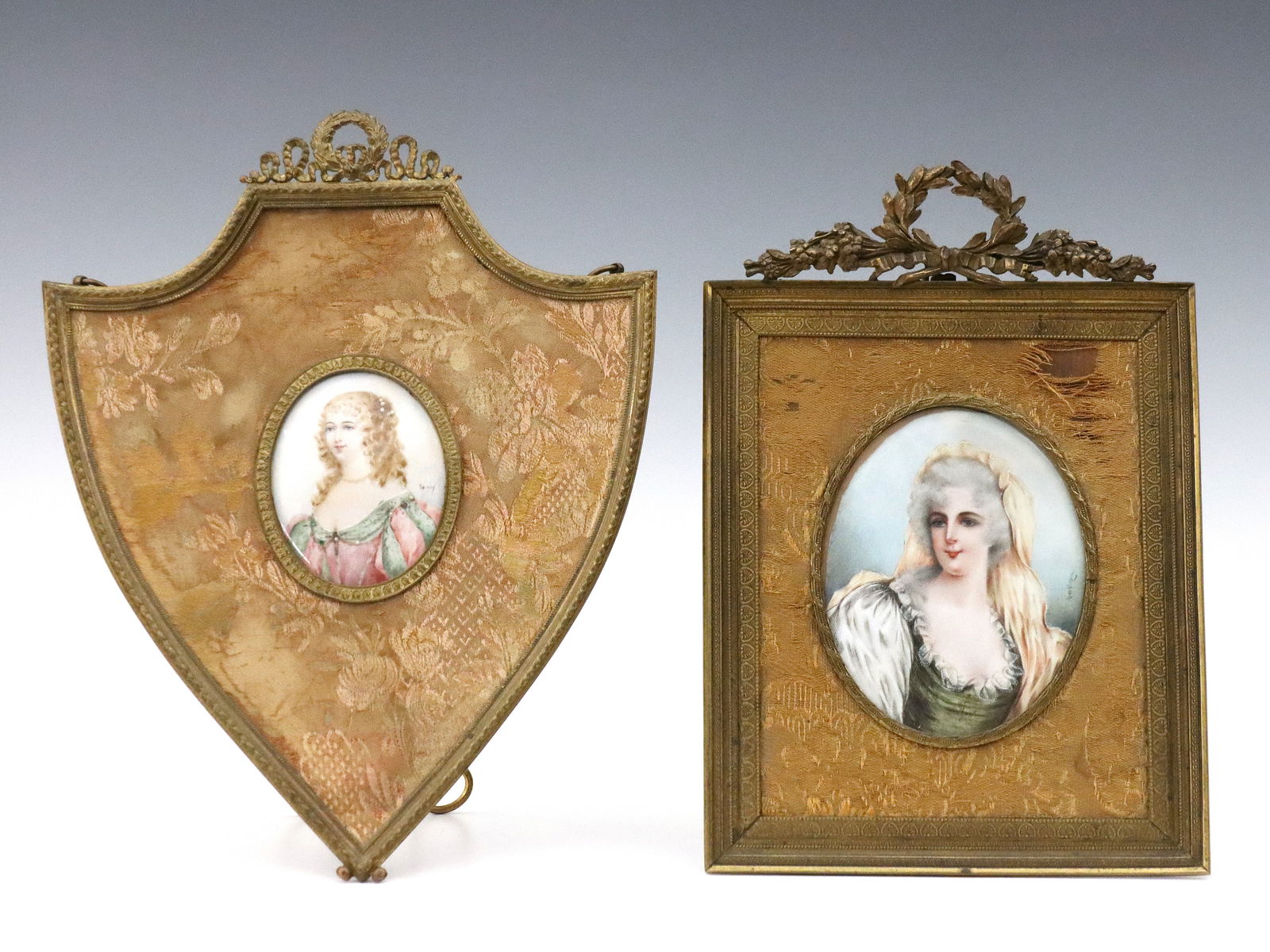 2 Miniature Portraits of Women (1 of 5)